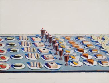 Wayne Thiebaud: Salads, Sandwiches, and Desserts
